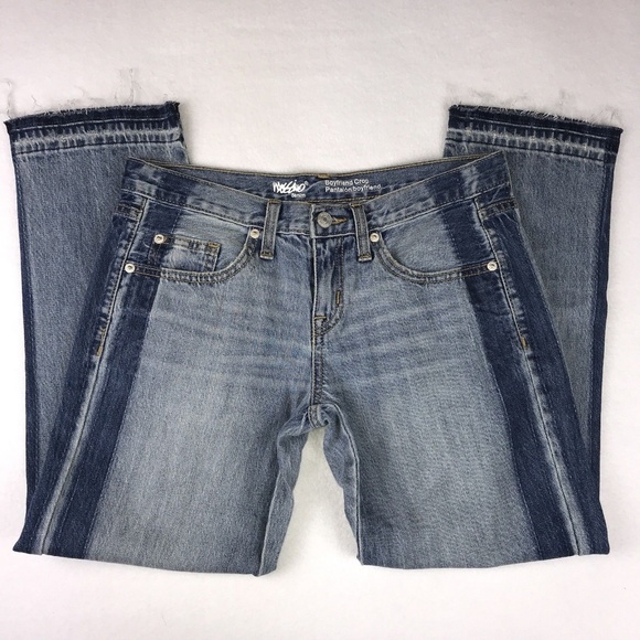 Mossimo Boyfriend Crop Jean NWOT 2 REGULAR - Picture 5 of 7